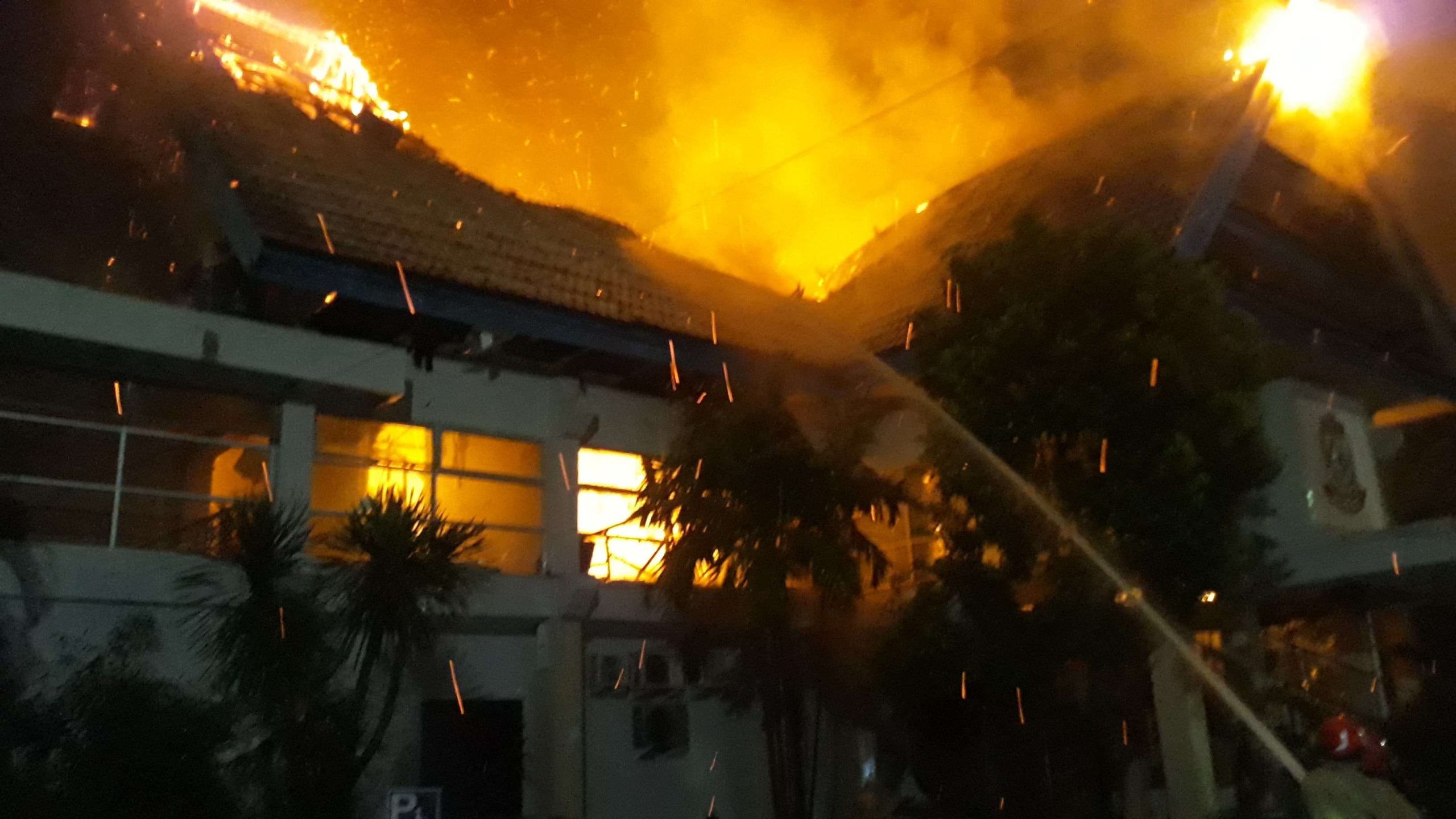 Kantor Dinas Pendidikan Kota Makassar Kebakaran