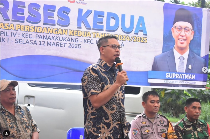 Ketua DPRD Reses DI Manggala Dan Panakkukang Tampung Aspirasi Warga