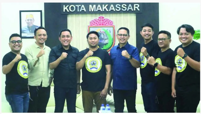 Ketua DPRD Makassar Suprtaman terima audiensi dari asosiasi usaha hiburan makassar (AUHM)
