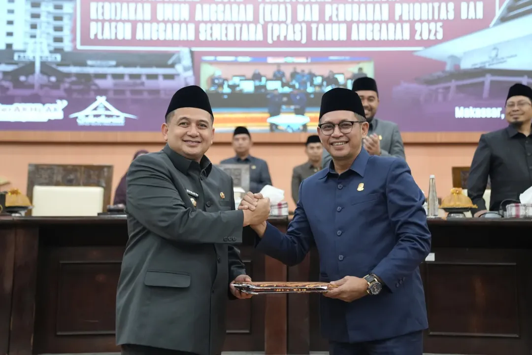 Ketua DPRD Makassar Tegaskan APBD Perubahan 2025 Hasil Sinergi Eksekutif–Legislatif