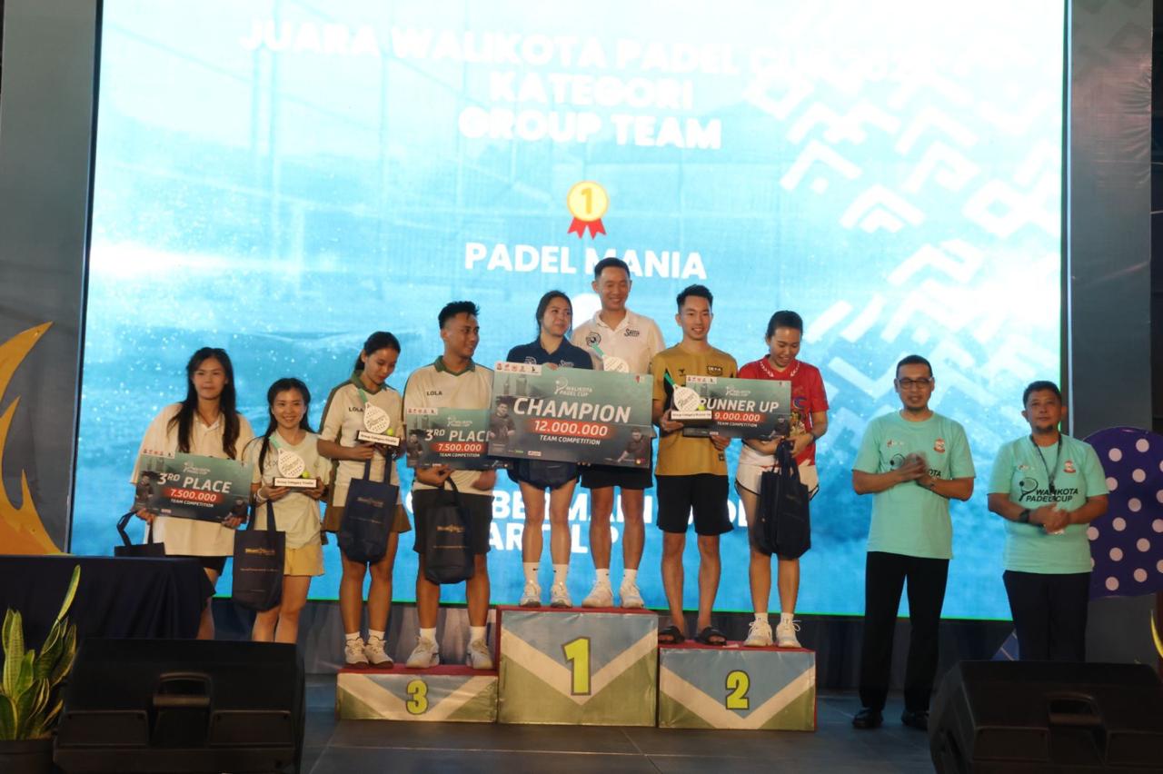 Wali Kota Padel Cup 2025 Resmi Di tutup Oleh Wali Kota Makassar